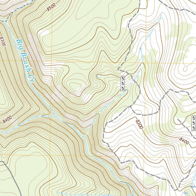 United States Geological Survey Dyer Mountain, UT (2020, 24000-Scale) digital map