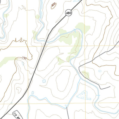 United States Geological Survey Eagle Pass East, TX (2022, 24000-Scale) digital map