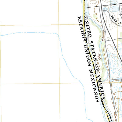 United States Geological Survey Eagle Pass West, TX (2022, 24000-Scale) digital map