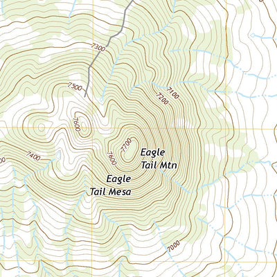 United States Geological Survey Eagle Tail Mountain, NM (2020, 24000-Scale) digital map