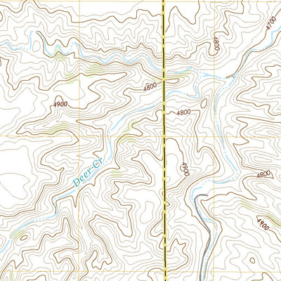 United States Geological Survey Eagles Nest, WY (2021, 24000-Scale) digital map