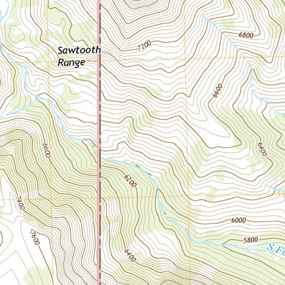 United States Geological Survey Ear Mountain, MT (2020, 24000-Scale) digital map
