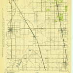 United States Geological Survey Earlimart, CA (1942, 62500-Scale) digital map