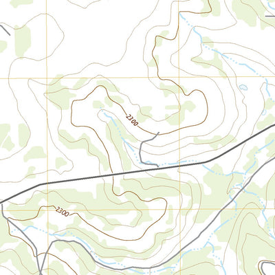 United States Geological Survey Earwood Creek, TX (2022, 24000-Scale) digital map