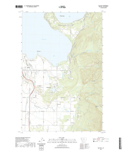 United States Geological Survey East Bay, MT (2020, 24000-Scale) digital map