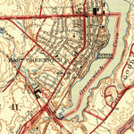 United States Geological Survey East Greenwich, RI (1944, 31680-Scale) digital map
