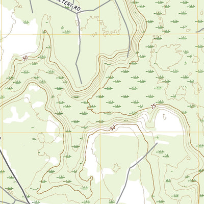 United States Geological Survey East of Ludowici, GA (2020, 24000-Scale) digital map