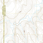 United States Geological Survey East of Sevenmile Ranch, CO (2022, 24000-Scale) digital map