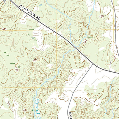 United States Geological Survey East Pittston, ME (2021, 24000-Scale) digital map