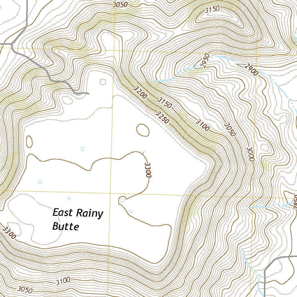 East Rainy Butte, ND (2020, 24000-Scale) Map by United States ...