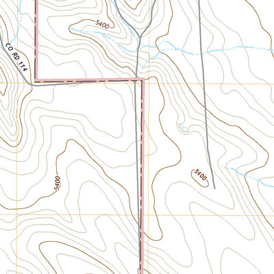 United States Geological Survey Eastman Creek SE, CO (2022, 24000-Scale) digital map