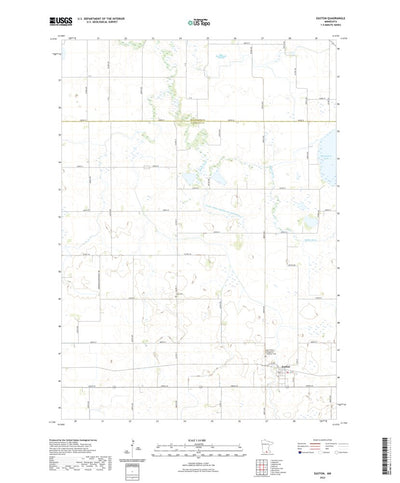 United States Geological Survey Easton, MN (2022, 24000-Scale) digital map