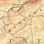 United States Geological Survey Easton, PA-NJ (1890, 62500-Scale) digital map