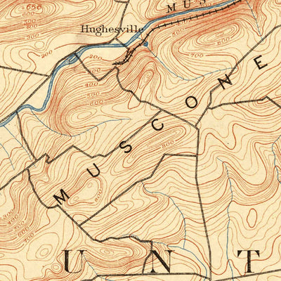 United States Geological Survey Easton, PA-NJ (1890, 62500-Scale) digital map