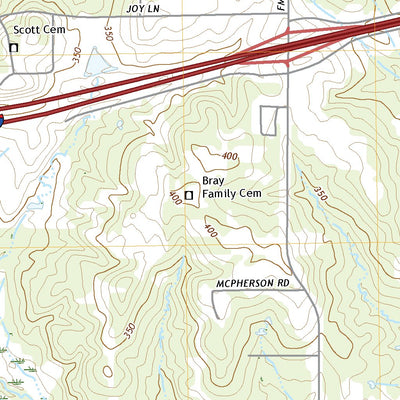 United States Geological Survey Easton, TX (2022, 24000-Scale) digital map