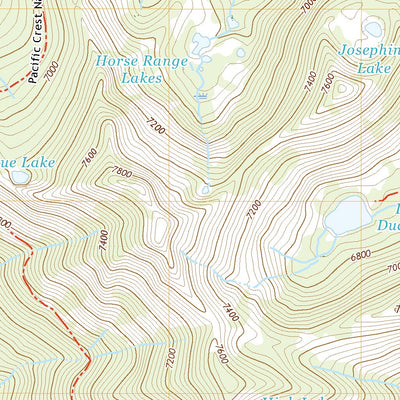United States Geological Survey Eaton Peak, CA (2022, 24000-Scale) digital map