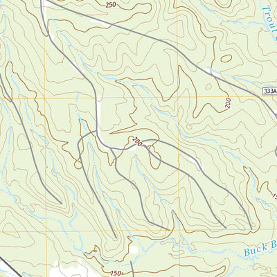 United States Geological Survey Ebenezer, TX (2022, 24000-Scale) digital map