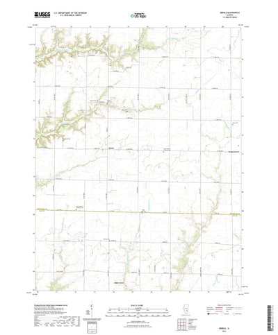 United States Geological Survey Eberle, IL (2021, 24000-Scale) digital map