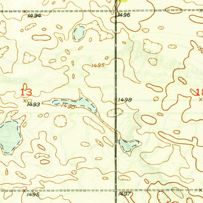 United States Geological Survey Eckman, ND (1949, 24000-Scale) digital map