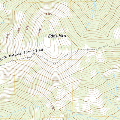 United States Geological Survey Edds Mountain, WA (2020, 24000-Scale) digital map