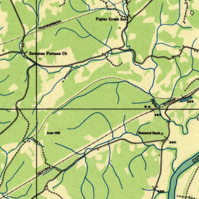 United States Geological Survey Eddyville, KY (1936, 48000-Scale) digital map