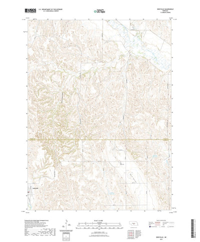 United States Geological Survey Eddyville, NE (2021, 24000-Scale) digital map