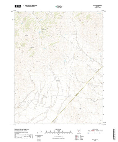 United States Geological Survey Eddyville, NV (2021, 24000-Scale) digital map