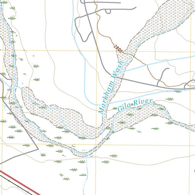 United States Geological Survey Eden, AZ (2021, 24000-Scale) digital map