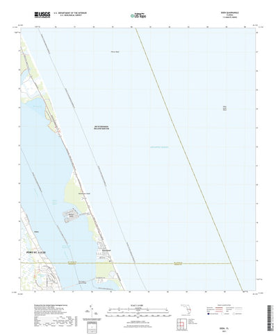 United States Geological Survey Eden, FL (2021, 24000-Scale) digital map