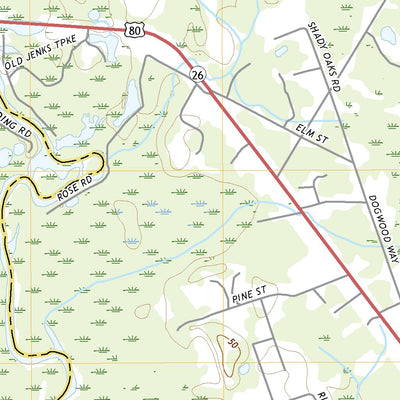 United States Geological Survey Eden, GA (2020, 24000-Scale) digital map