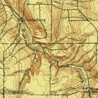 United States Geological Survey Eden, NY (1907, 62500-Scale) digital map