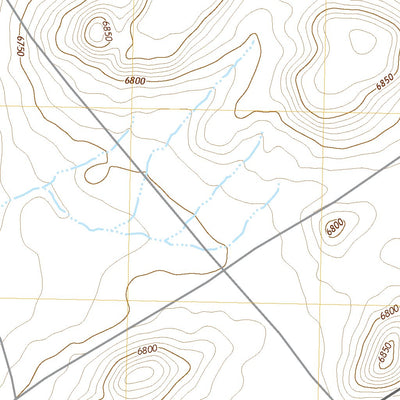 United States Geological Survey Eden Reservoir East, WY (2021, 24000-Scale) digital map