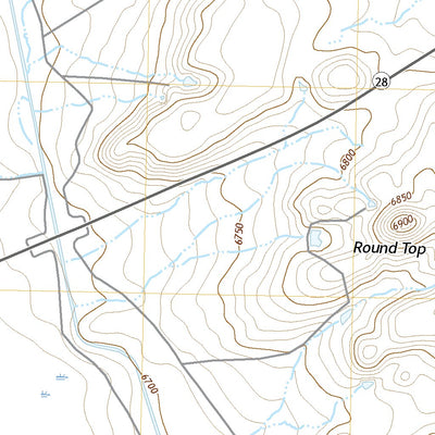 United States Geological Survey Eden Reservoir East, WY (2021, 24000-Scale) digital map
