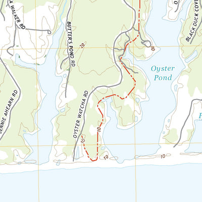 United States Geological Survey Edgartown OE S, MA (2021, 24000-Scale) digital map