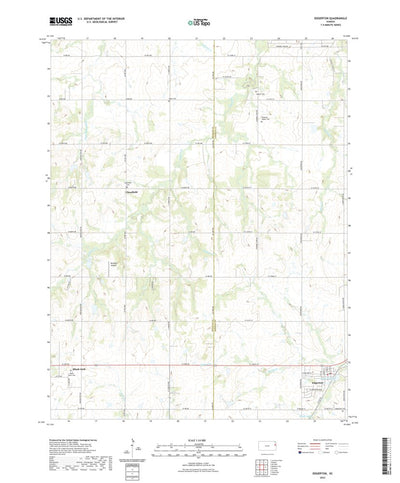 United States Geological Survey Edgerton, KS (2022, 24000-Scale) digital map