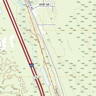United States Geological Survey Edgewater, FL (2021, 24000-Scale) digital map