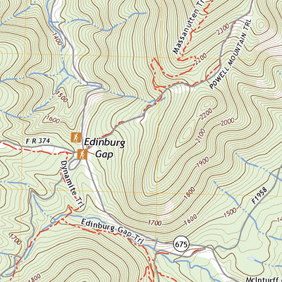 United States Geological Survey Edinburg, VA (2022, 24000-Scale) digital map
