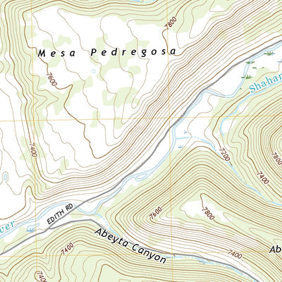 United States Geological Survey Edith, CO (2022, 24000-Scale) digital map