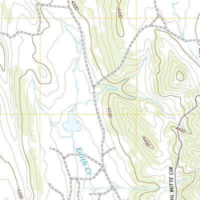 United States Geological Survey Edith Creek, WY (2021, 24000-Scale) digital map