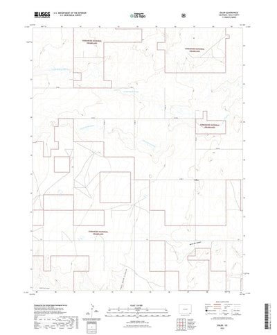 United States Geological Survey Edler, CO (2022, 24000-Scale) digital map