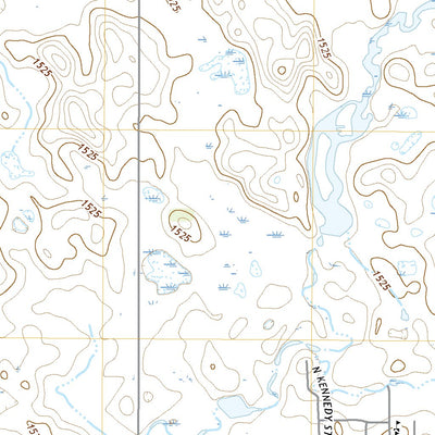 United States Geological Survey Edmore, ND (2020, 24000-Scale) digital map