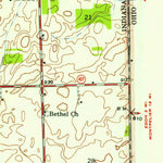 United States Geological Survey Edon, OH-IN (1940, 24000-Scale) digital map