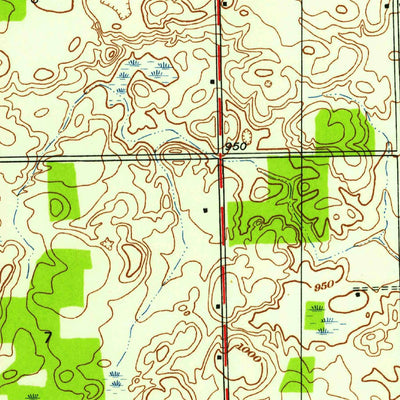 United States Geological Survey Edon, OH-IN (1940, 24000-Scale) digital map