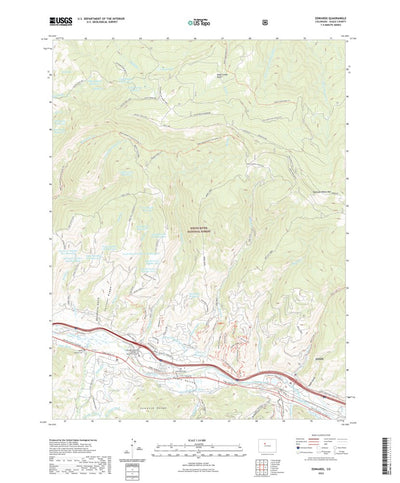 United States Geological Survey Edwards, CO (2022, 24000-Scale) digital map