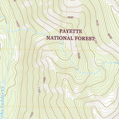 United States Geological Survey Edwardsburg, ID (2020, 24000-Scale) digital map