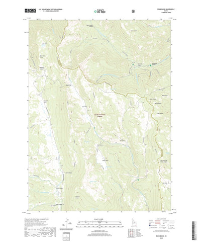 United States Geological Survey Egan Basin, ID (2020, 24000-Scale) digital map