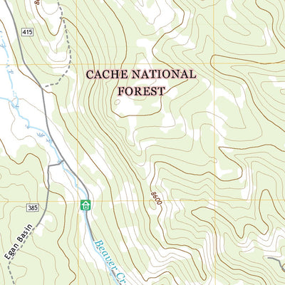 United States Geological Survey Egan Basin, ID (2020, 24000-Scale) digital map