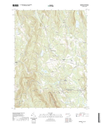 United States Geological Survey Egremont, MA (2021, 24000-Scale) digital map