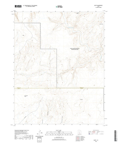 United States Geological Survey Egypt, UT (2020, 24000-Scale) digital map