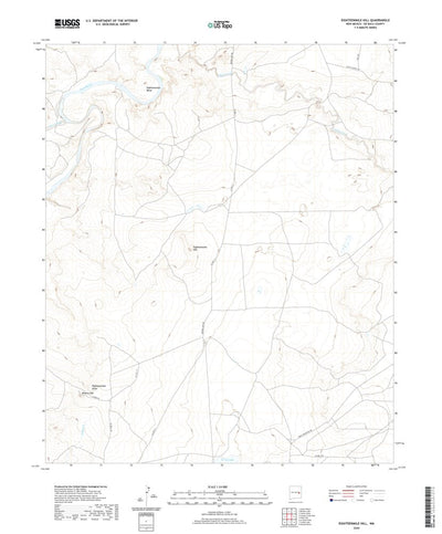 United States Geological Survey Eighteenmile Hill, NM (2020, 24000-Scale) digital map